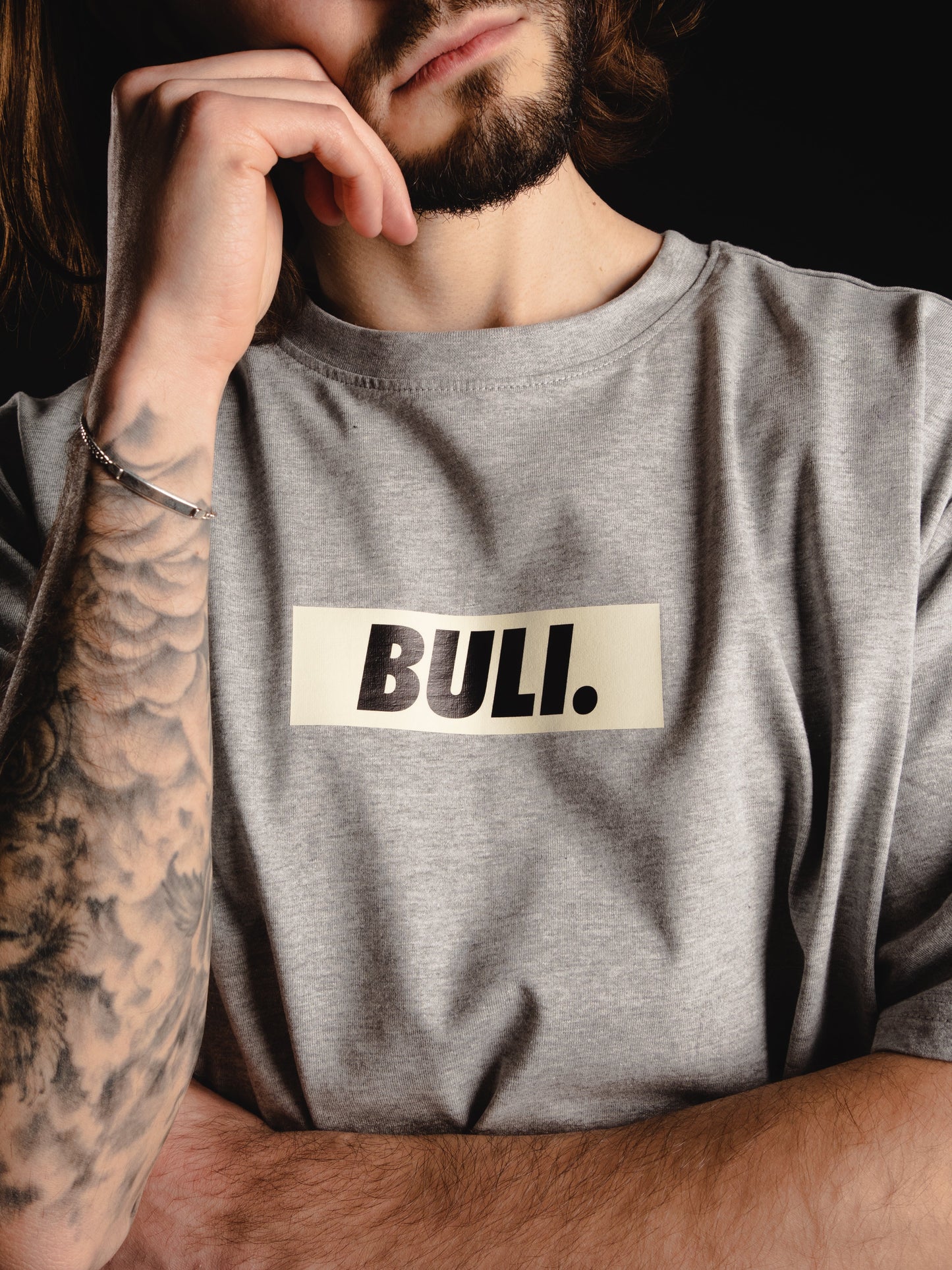 buli logo oversize puuvilla t-paita